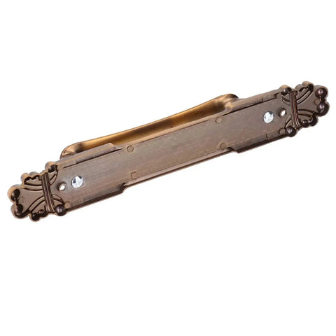 European Antique Zinc Alloy Door Handle For Cabinets And Drawers Wardrobes And Furniture Hardware Fitting With Mounting Screws