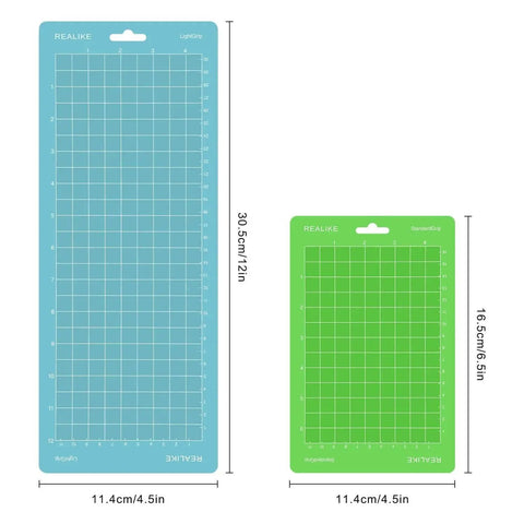 Versatile Cutting Mats For Cricut Joy 4.5 By 12 And 4.5 By 6.5 Inch 6 Pack Including Standard Grip Light Grip And Strong Grip Mats