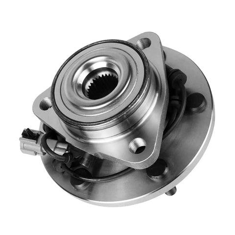 Front Wheel Bearing And Hub Assembly For 2004-2007 Nissan Titan, 2005-2007 Armada, 2004 Pathfinder, And 2004-2007 Infiniti QX56 With ABS