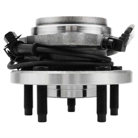 Front CV Axle Shaft Kit with Wheel Hub Bearings and ABS for Ford Ranger and Explorer Sport Trac, close-up view of hub assembly.