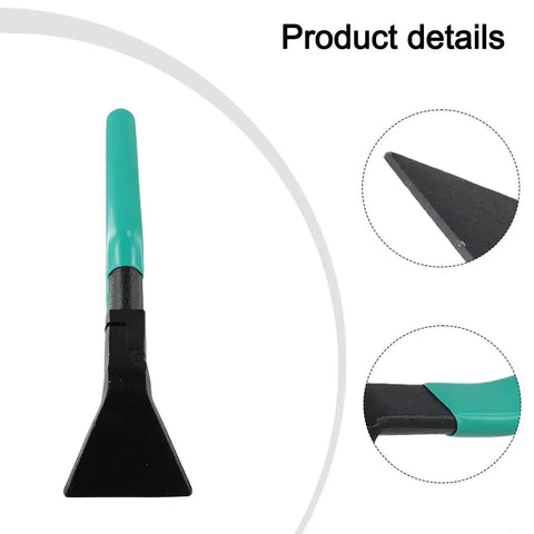 Sheet Metal Seamer Pliers With Straight Jaw For Edge Forming And Flattening shown with green handle and detailed close-ups