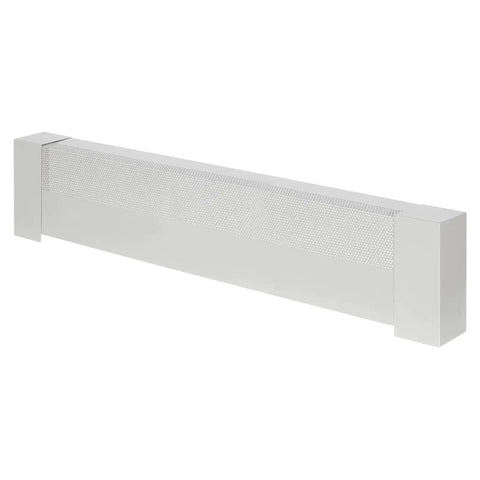 Heavy Duty Baseboard Heater Cover 3 Ft For Easy Bedroom Replacement Steel Front Panel Cover White Finish Standard Size
