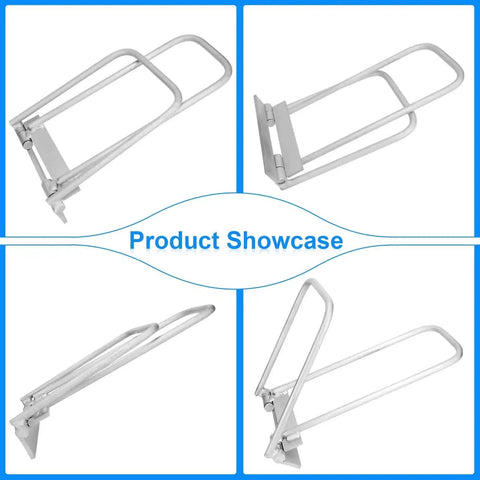 Metal Roof Eaves Locking Tool for drip edge hemming and standing seam lock, shown in various angles for roofing professionals