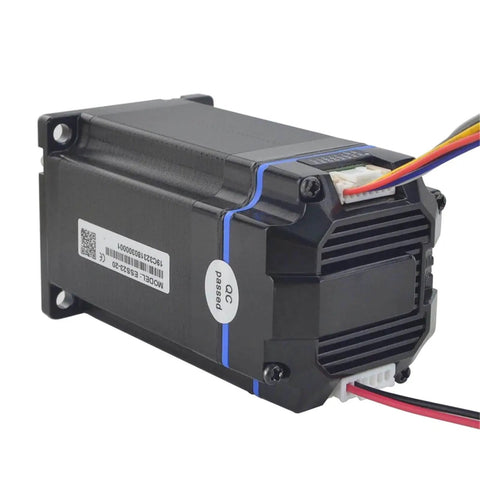 Beefy High Torque 2.2Nm Integrated Closed Loop Stepper Servo Motor With Encoder 24 To 50V DC rear view