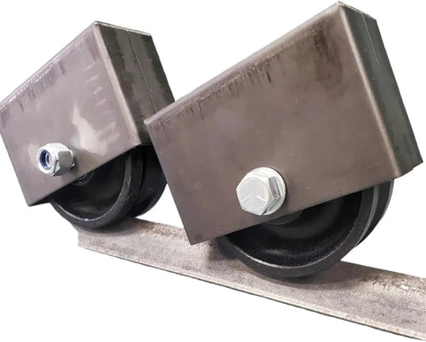 Wheel Box Gate heavy duty cast iron gate wheels for 4-6 inch gates 🍁 ...