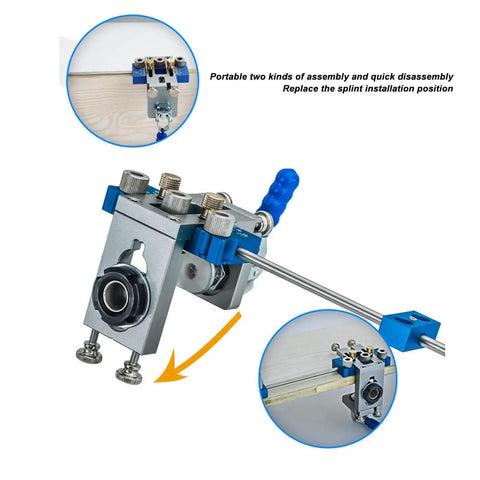 Dowel Jig Kit With Self Centering Adjustable Woodworking Tool 6 Bushings And 3 Drill Bits Sweet Setup For Furniture Assembly And DIY Projects Works On 10mm To 30mm Stock Your Handy Woodworking Buddy For Quick Clean Strong Joints