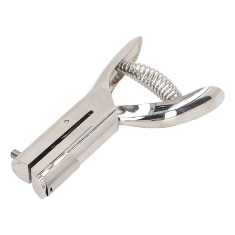Heavy Duty Handheld Hole Punch With All Metal Construction That Delivers 6mm Holes Through Up To 20 Sheets, Ideal For Office Or School Use And ID Cards