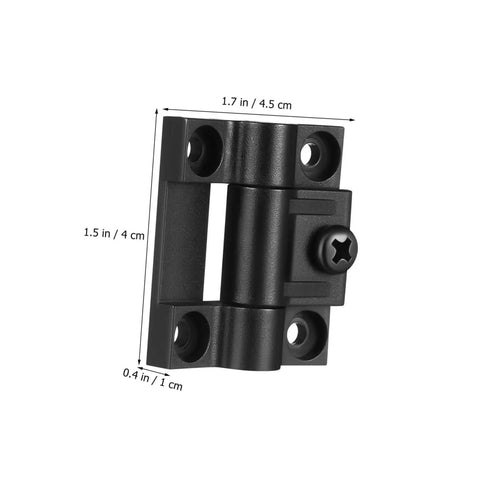 Adjustable Damping Hinge Set For Kitchen Cabinets And Wooden Doors With Quiet Soft Close 10 Pack Mini Hinge Locks In Durable Plastic Construction