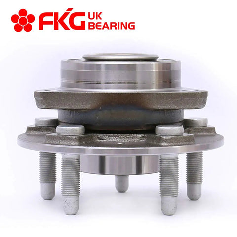 Front Or Rear Wheel Bearing Hub Assembly Set Of 2 5-Lug Fits 2013-2016 Chevy Malibu, 2014-2017 Chevy Impala, close-up view
