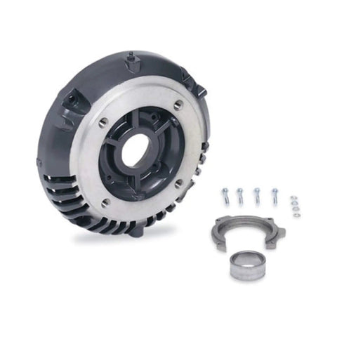 09-1310 NEMA AC Motor C-Face conversion TEFC single assembly for 09/284-6UC TC frame, complete hardware, front view