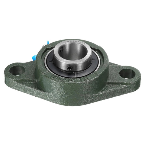 Pillow Block Bearings For One And One Eighth Inch Bore Self Aligning With Solid Cast Iron Base And Chrome Steel Sealed Bearings UCFL206 18