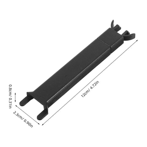 Car Wire Sleeve Cable Protector For Dash Cam Installation Durable Plastic Wire Cover Trough Bracket 12x2.3x0.8 cm dimensions