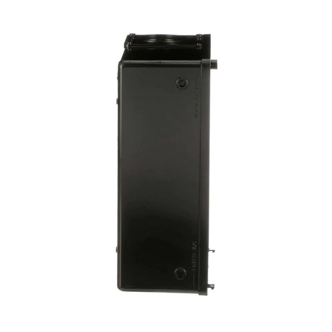Side view of 125A Main Lug Load Center 4-Space 8-Circuit Indoor Convertible, thermoplastic NEMA 1 enclosure, tin-plated copper buss