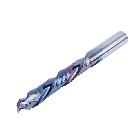 Compression Spiral Router Bit With One-Half Inch Shank Up Down Carbide CNC Bit For Wood Carving, Three-Inch Cutting Length
