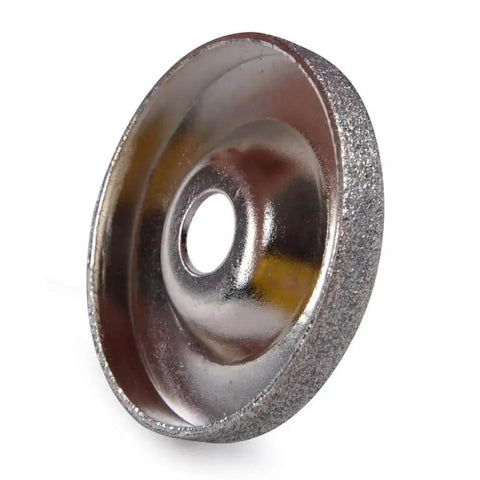 50mm Diamond Grinding Wheel Circle Disc For Tungsten Steel Milling Cutter Tool Sharpener Grinder Silver Metal