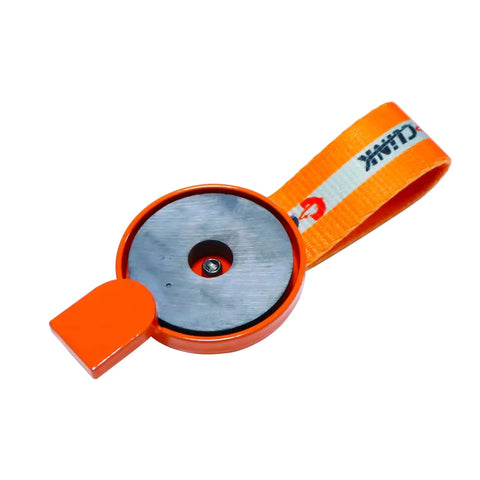 Orange lock-out key with magnetic disc for UFP surge brakes on boat trailers (2-pack)
