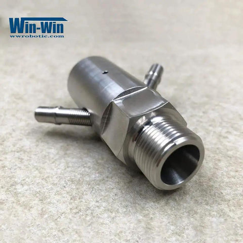 Waterjet Spare Parts For Paser ECL Plus Mixing Chamber Assembly 014197-1 For 60K Paser ECL Cutting Head, silver finish