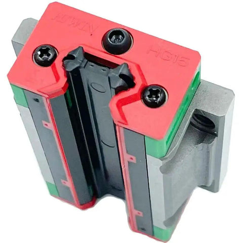 Heavy Duty Linear Guideway HGW15CC With Self Aligning Flange Block Top Or Bottom Mounting Light Preload Z0 Normal Precision C
