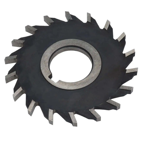 Beefy HSS Disk Shaped Milling Cutter Disc Set With 32mm Bore for quick gear cutting in metalworking and machining, front view