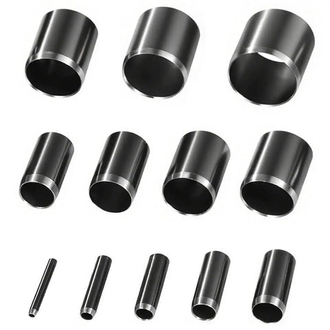 Leather Circle Cutter Tool Set 12 Piece Circle Punch Kit With Pro Grade Calibrated Diameters From 2 mm To 24 mm high carbon steel dies