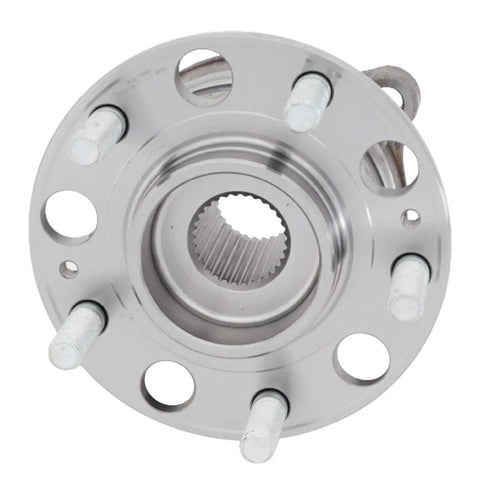 Front view of Front Wheel Bearing And Hub Assembly For 2015 2018 Hyundai Santa Fe Sport 2015 2019 Santa Fe XL 2016 2020 Kia Sorento