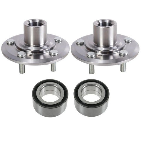Premium Front Wheel Bearing And Hub Kit For 2007 2018 Acura RDX And 2007 2017 Honda CR V Two front wheel bearings and hubs