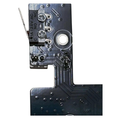 Ender 3 V3 KE Hotend Adapter Plate With E3V3 Nozzle V1.6 PCBA Breakout Module, top view of circuit board for 3D printer accessories