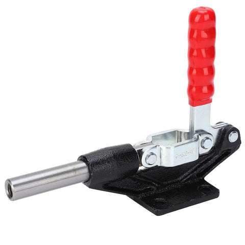 Pro Grade Adjustable Welding Toggle Clamp With Quick Release For Woodworking Jigs And Fixtures, Push Pull Toggle Action, metal construction
