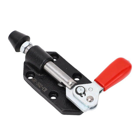 Toggle Clamp With Quick Release, 20mm Adjustable Cast Iron Push Pull Clamp for Woodworking Jigs And Fixtures, top view