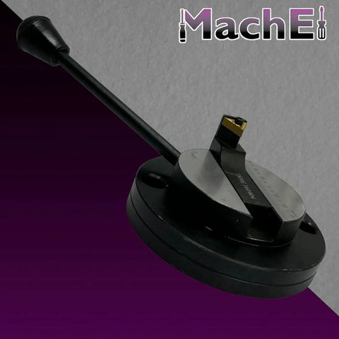 Ball Turning Attachment For Lathe For Myford And Similar Lathes Turns Smooth Convex Metal Balls Radius Spheres With A Stable Round Base Double Bit Grip And Pro Grade Size Scale For Easy Adjustments