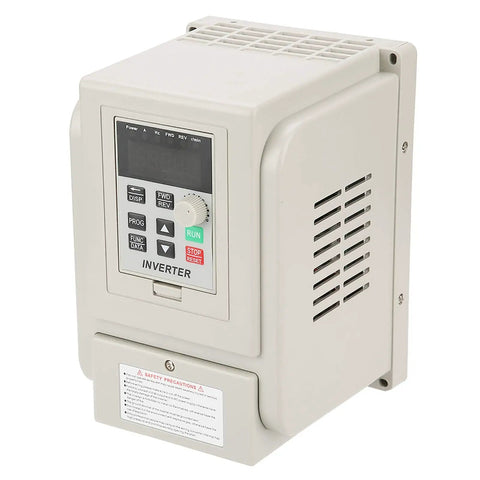 AT1 4000X 4kW Variable Frequency Drive for 220V Single Phase to Three Phase Motors, VFD Speed Controller With PWM Control
