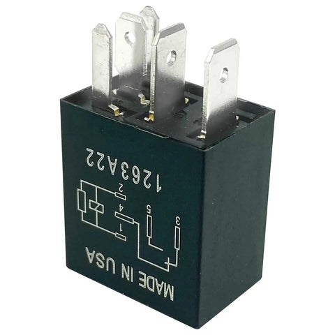 Six Pack 12V DC Automotive Relays 40A 5 Pin SPDT High Current Relay Kit for Jeep Cooling Fans