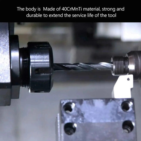 ISO30 Balance Collet Chuck ER32 45L High Speed G2.5 30000RPM CNC Tool Holder Stainless Steel in use for precision machining.