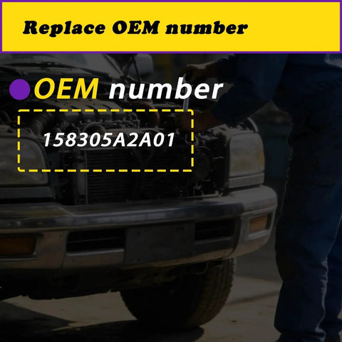 Mechanic working on car with focus on OEM number 158305A2A01 for Honda VVT Solenoid Camshaft Position Actuator for 2.4L Engines.