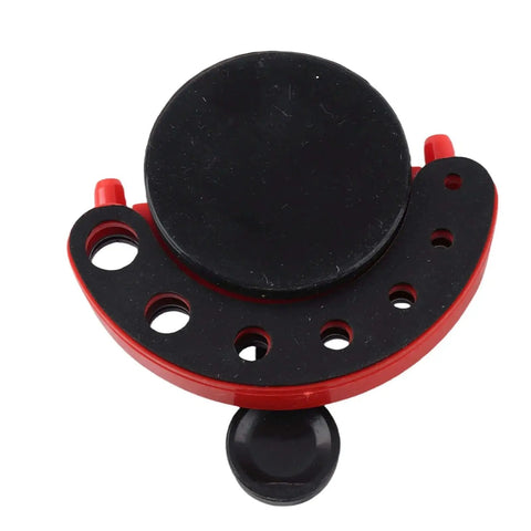 Top view of Adjustable Diamond Drill Bit Kit for Glass Tile and Ceramic showing vacuum base and multiple drill bit holes.