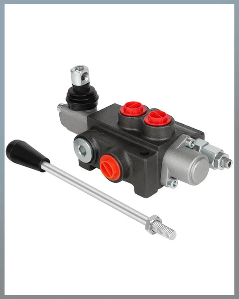 One Spool Hydraulic Pro Grade Flow Control Valve With 11 GPM At 3600 PSI G Ports Adjustable Relief Lever Handle