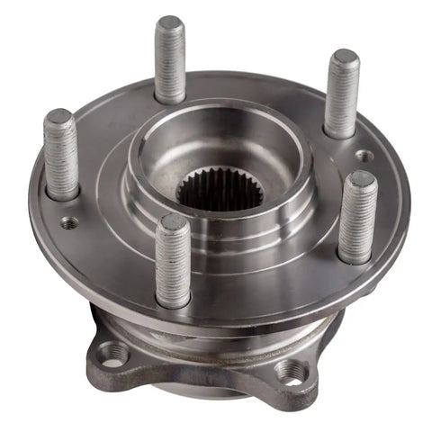 Front view of Front Wheel Hub And Bearing Assembly For 2007 2014 Hyundai Santa Fe 2007 2012 Veracruz And 2011 2015 Kia Sorento
