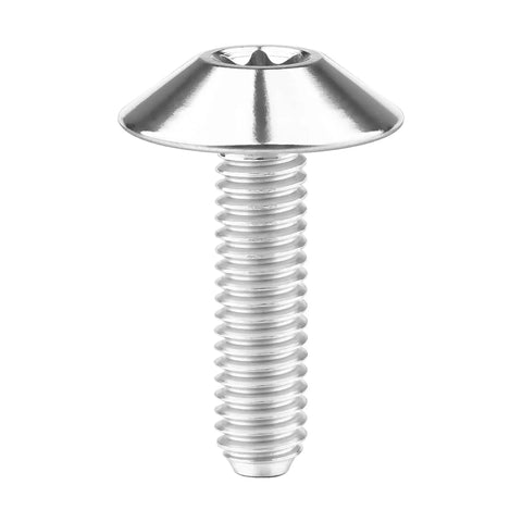 Beefy Titanium Button Torx Head Bolts Set For Bicycles And Motorcycles M4 M5 M6 10 12 15 20 25 30 35mm Length Pack Of Four Grade 5 6AL 4V