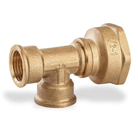 Brass Reducing Coupling One Half Inch Female To One Inch Female NPT Threaded Reducer Pipe Fitting Half Inch By One Inch Easy Install