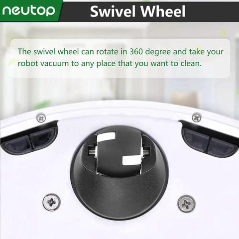 Replacement Front Caster Wheels For RoboVac Series 11S 12 15C 15T 30 30C 35C 11S Max 15C Max 30C Max Two Pack Durable Parts