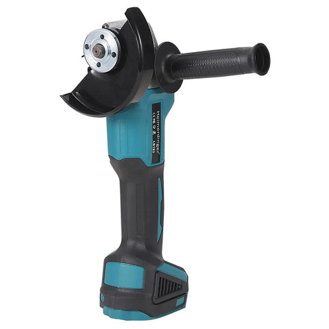 Powerful Brushless Cordless Angle Grinder Tool Only Compatible With Makita 18V Batteries Four And A Half Inch Wheel For Metal And Tile Cutting And Grinding Perfect For Pros And DIYers No Battery Included