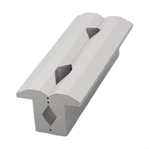 V Type Vise Jaws For CNC Milling Aluminum Alloy Fixture With Magnetic Workholding, hard jaw set for precision clamping