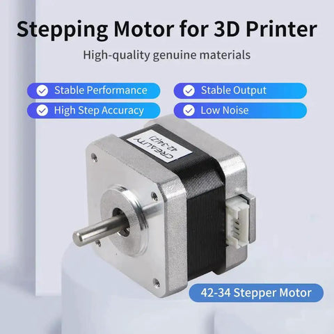 Z Axis Stepper Motor 42-34Z 2 Phase 0.8A 1.8 Degree 0.4 N.M For 3D Printer Ender 3 Ender 5 CR-10 Series on display