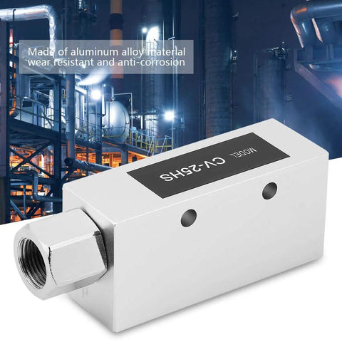Vacuum generator CV-25HS with aluminum alloy body, Rp1/4 thread, 1.5 mm nozzle