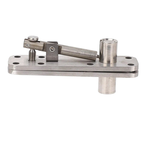 Hidden Door Hinge 600 Lbs Stainless Steel 180 Degree Adjustable Concealed Pivot Hinge for Secret Doors