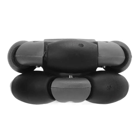 48mm 360 Degree Omnidirectional Wheel with Double Row Bearings for Robotics, 2 Kg Load Capacity, front view