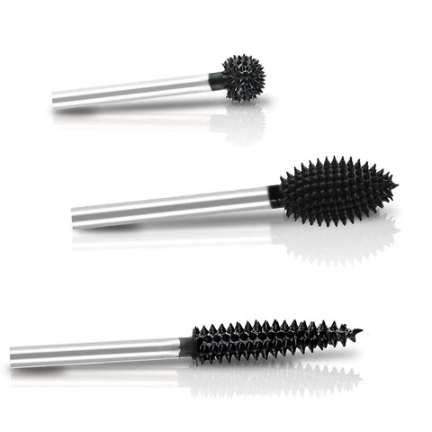 3 Piece Rotary Burr Set With One Eighth Inch Shaft Die Grinder Bits For Woodworking Carving And Engraving In Wood Rubber And Plastic Compatible With Dremel Foredom DeWalt Milwaukee And Other Brands Beast Carbide Bits For Quick Material Removal featuring sphere, flame, and taper shapes.