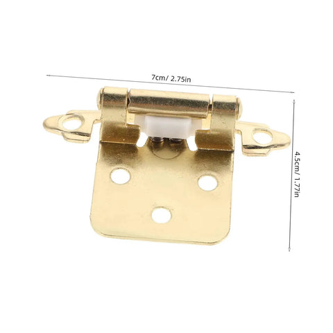 Semi Hidden Spring Loaded Door Hinges For RV And Camper Auto Close Cabinets Heavy Duty High Load Capacity Easy Install Mobestech 5 Piece Set