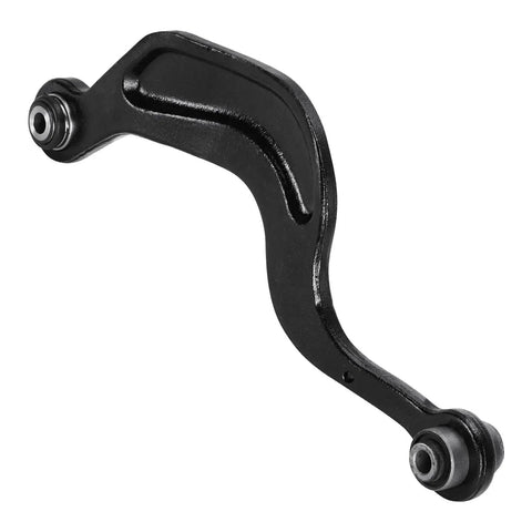 Beefed-Up Rear Upper Control Arm Set For 2008-2017 Buick Enclave, 2009-2017 Chevrolet Traverse, 2007-2016 GMC Acadia, 2017 Acadia Limited, Saturn Outlook Left And Right Passenger And Driver Side Replacement 2 Piece Kit, black control arm with bushings