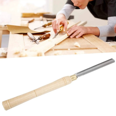 22mm HSS Roughing Gouge Lathe Chisel For Wood Turning, High Speed Steel Woodworking Tool For DIY Hobbyists And Carpenters